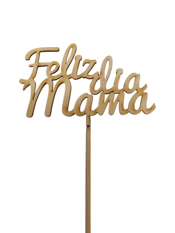 pick de madera para el día de la madre
